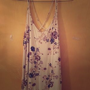 American eagle floral tank. Size L